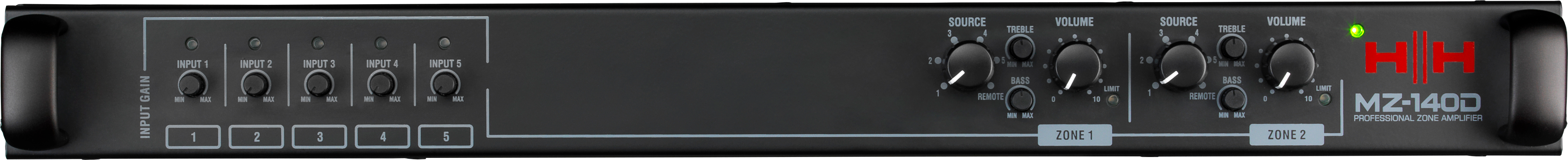 HH MZ-140D - Panel view